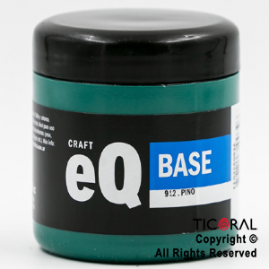 BASE ACRILICA EQ 912 VERDE PINO 200 CC X 3 UNIDADES